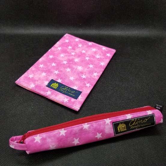 E ペンケース、ブックカバー