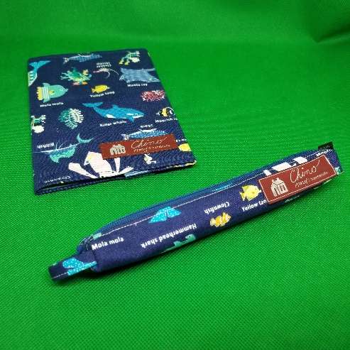 Xペンケース、ブックカバー