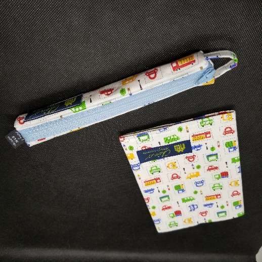 QQ ペンケース、ブックカバー