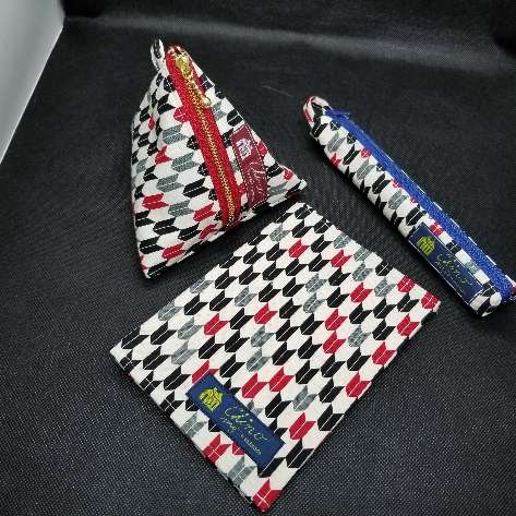 BPペンケース、ブックカバー、三角ポーチ