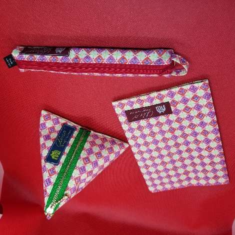 D三角ポーチ、ベンケース、ブックカバー