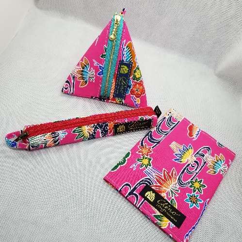 F三角ポーチ、ベンケース、ブックカバー