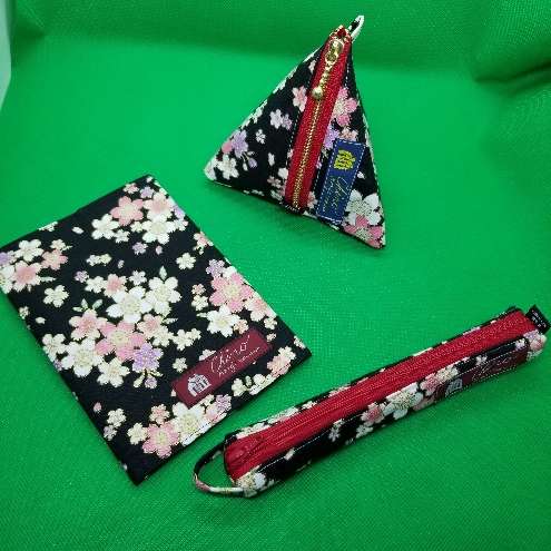 H三角ポーチ、ベンケース、ブックカバー