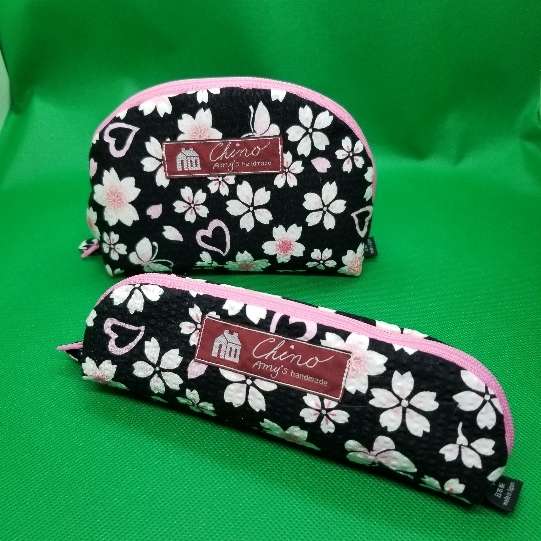 G 太っちょペンケースと楕円ポーチ